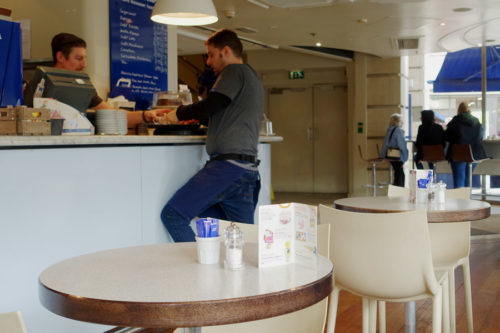 waiter at Carluccios