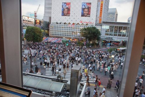 Tokyo's Shibuya crossing