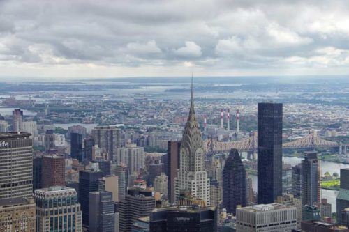 view from empire state building