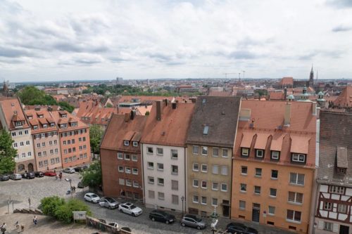 view from castle