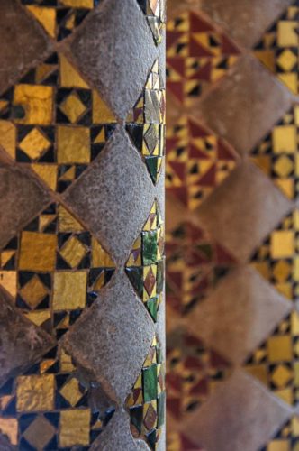 mosaic pillar