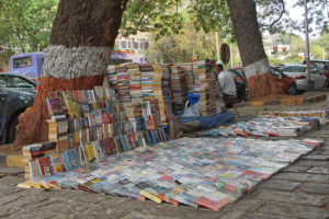 Book stall in Mumbai