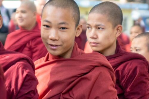 young monks