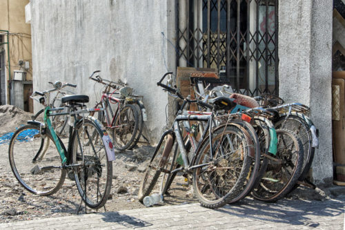 bicycles in Khasab