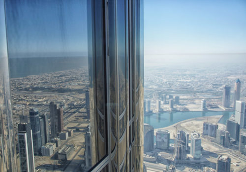view from burj