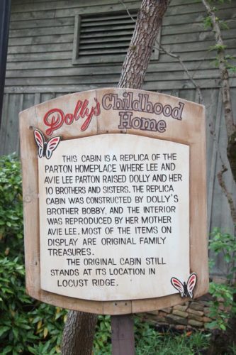 Dolly's cabin