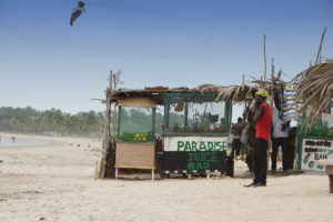 paradise beach Gambia