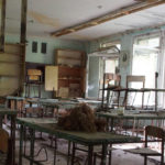 school desks Chernobyl