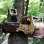 rusty toy truck Chernobyl
