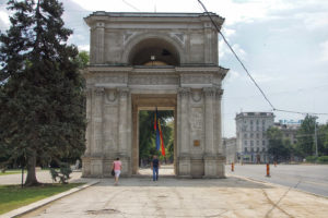 Triumphal Arch in chisinau