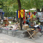 Street stalls in chisinau