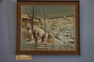 Winter Scene in museum