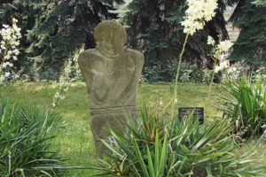 Stelle in museum grounds