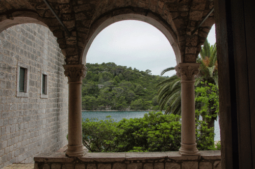 view from island
