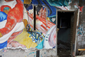 mural in Chernobyl